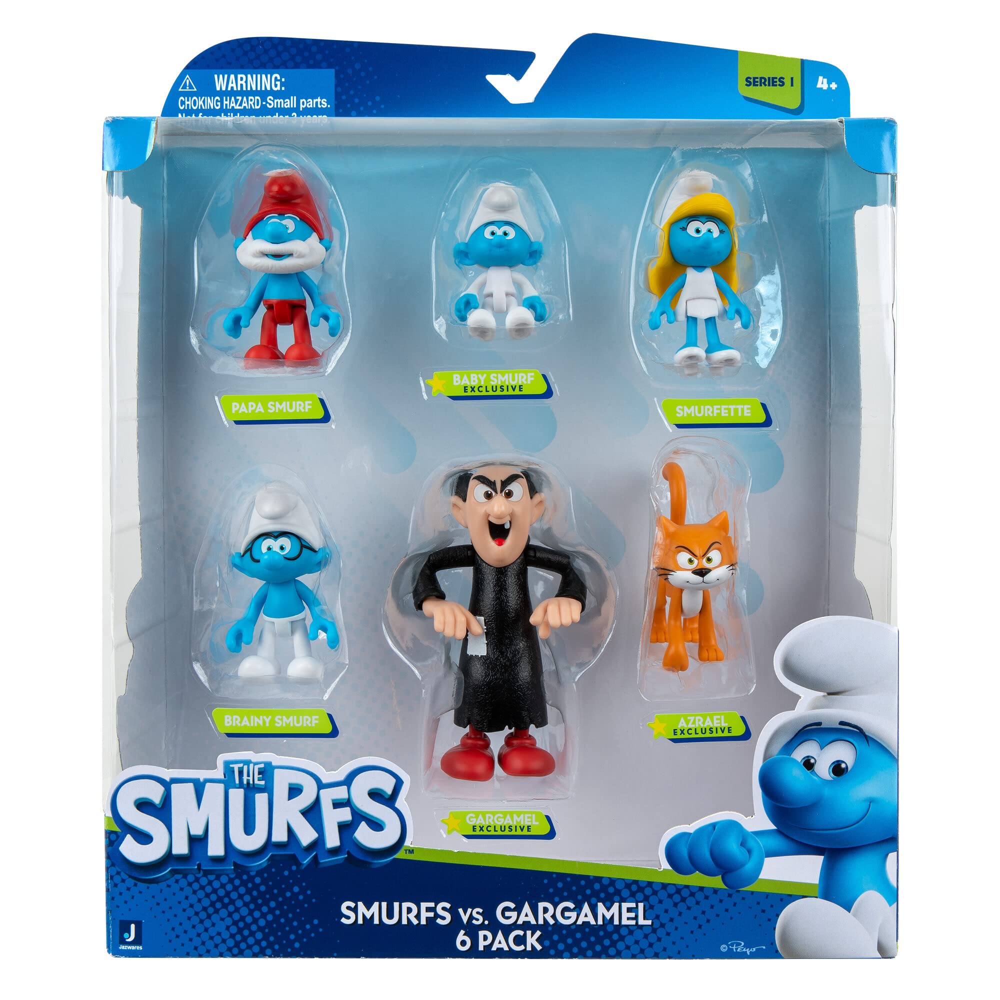 The Smurfs GARGAMEL VS 6 Figure Multipack - 2 inches, 3 Blue | eBay